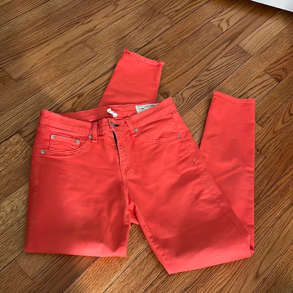 Rag and Bone zipper Capri